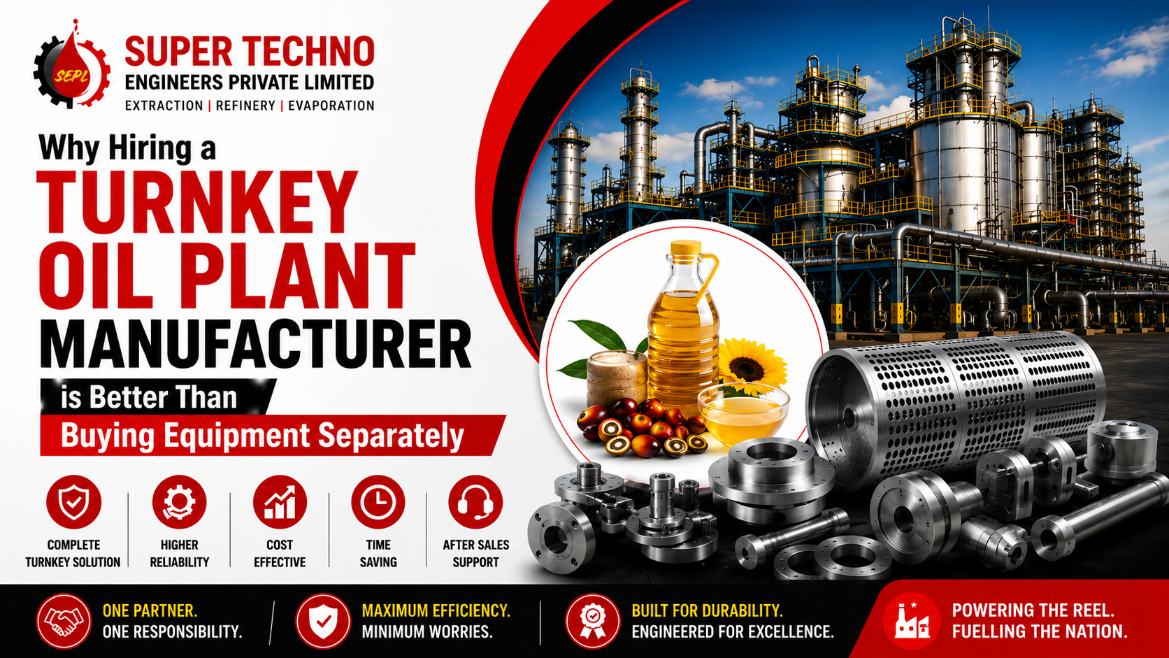 Turnkey Oil Plant Manufacturer